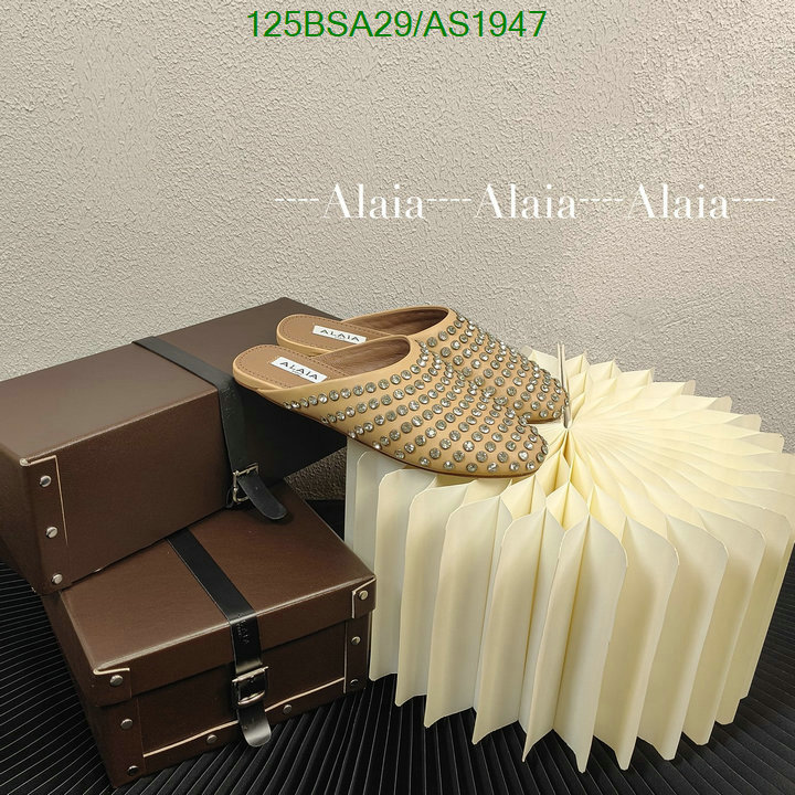 Women Shoes-ALAIA Code: AS1947 $: 125USD