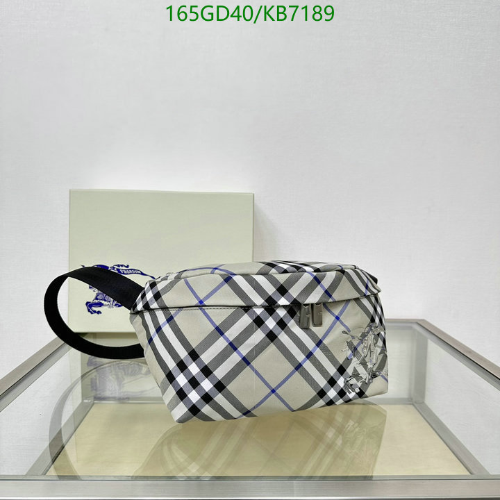 Burberry Bag-(Mirror)-Belt Bag-Chest Bag-- Code: KB7189 $: 165USD