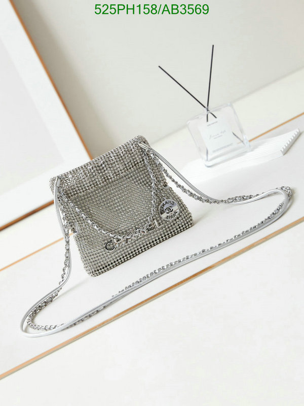 Chanel Bag-(Mirror)-Crossbody- Code: AB3569 $: 525USD