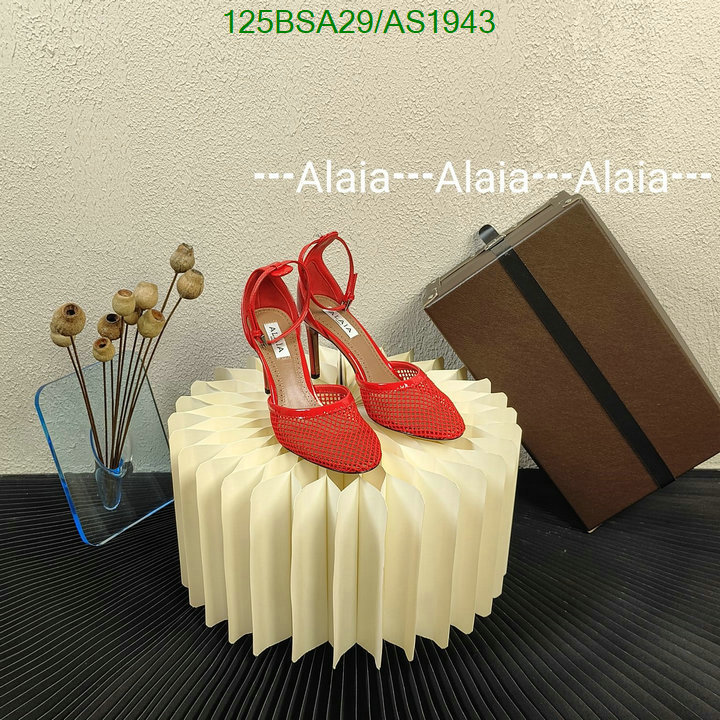 Women Shoes-ALAIA Code: AS1943 $: 125USD