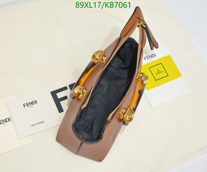 Fendi Bag-(4A)-Boston- Code: KB7061 $: 89USD