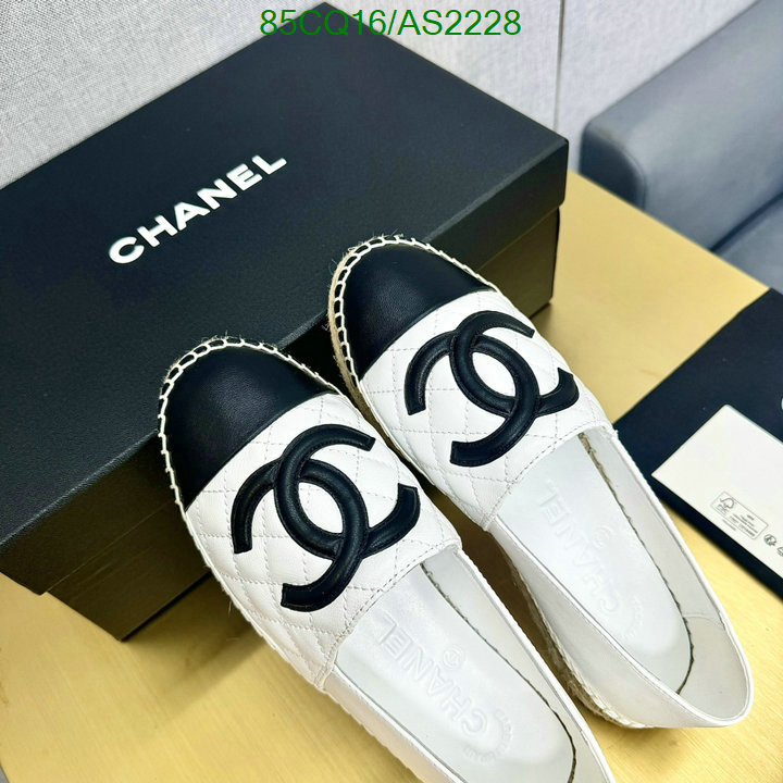 Women Shoes-Chanel Code: AS2228 $: 85USD