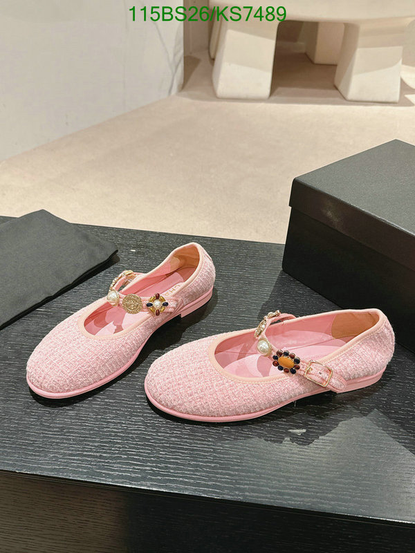 Women Shoes-Chanel Code: KS7489 $: 115USD