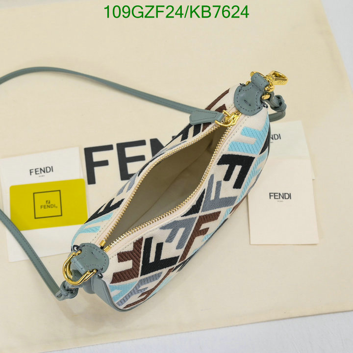 Fendi Bag-(4A)-Graphy-Cookie- Code: KB7624