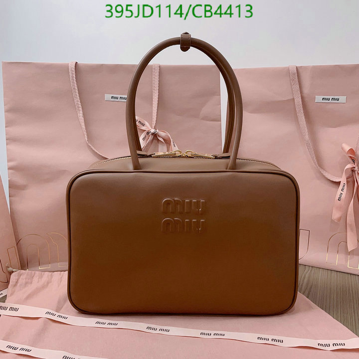 Miu Miu Bag-(Mirror)-Handbag- Code: CB4413 $: 395USD