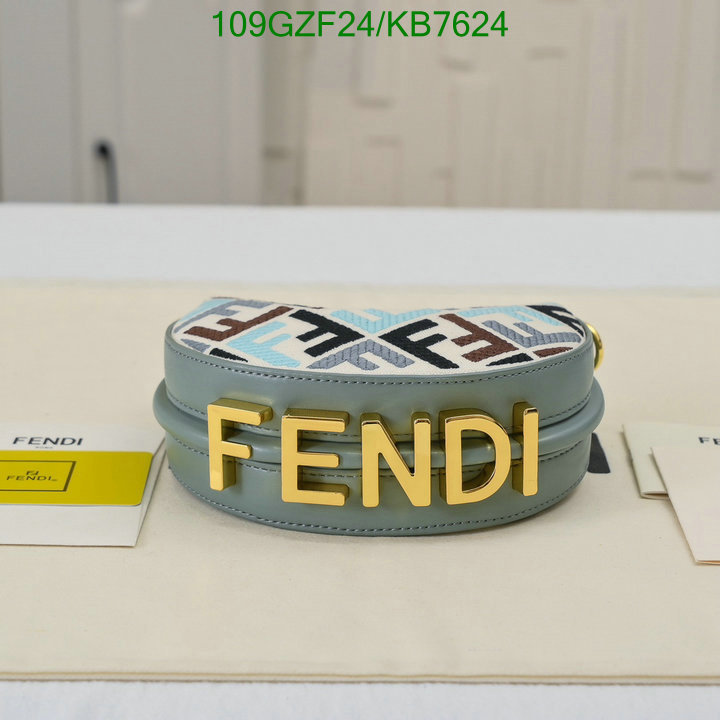 Fendi Bag-(4A)-Graphy-Cookie- Code: KB7624