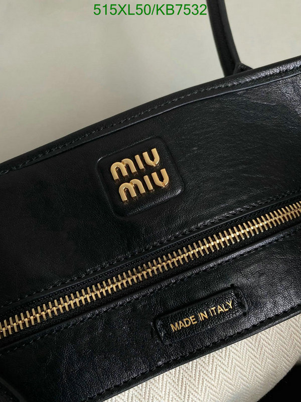 Miu Miu Bag-(Mirror)-Handbag- Code: KB7532 $: 515USD