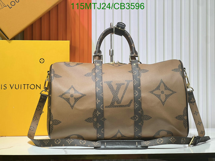 LV Bag-(4A)-Keepall BandouliRe 45-50- Code: CB3596 $: 115USD