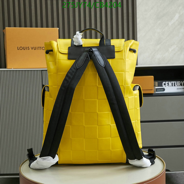 LV Bag-(Mirror)-Backpack- Code:CB4204 $: 275USD