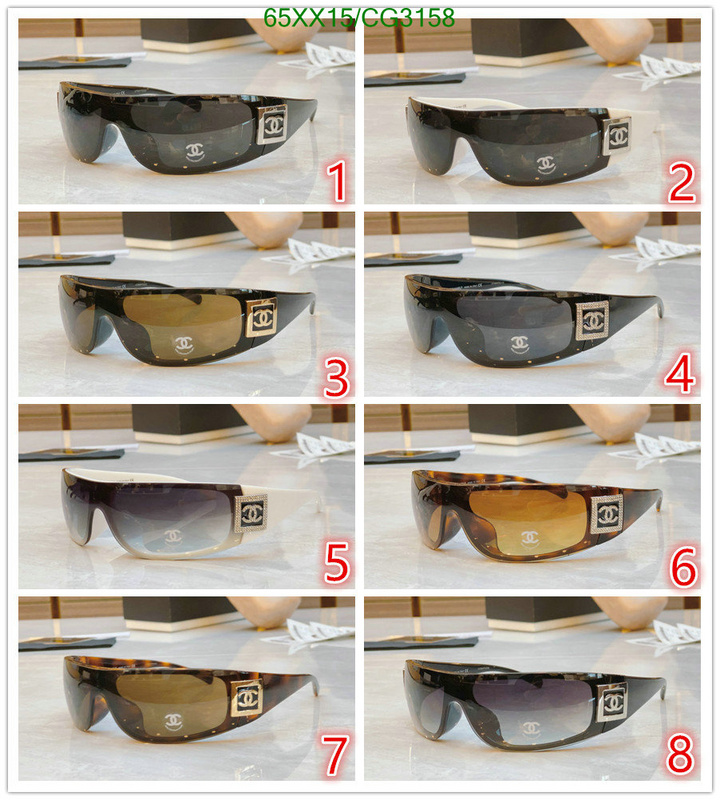 Glasses-Chanel Code: CG3158 $: 65USD