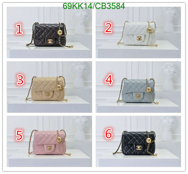 Chanel Bag-(4A)-Crossbody- Code: CB3584 $: 69USD