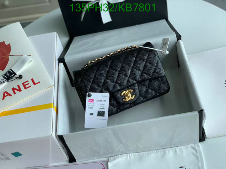 Chanel Bag-(Mirror)-Crossbody- Code: KB7801 $: 135USD