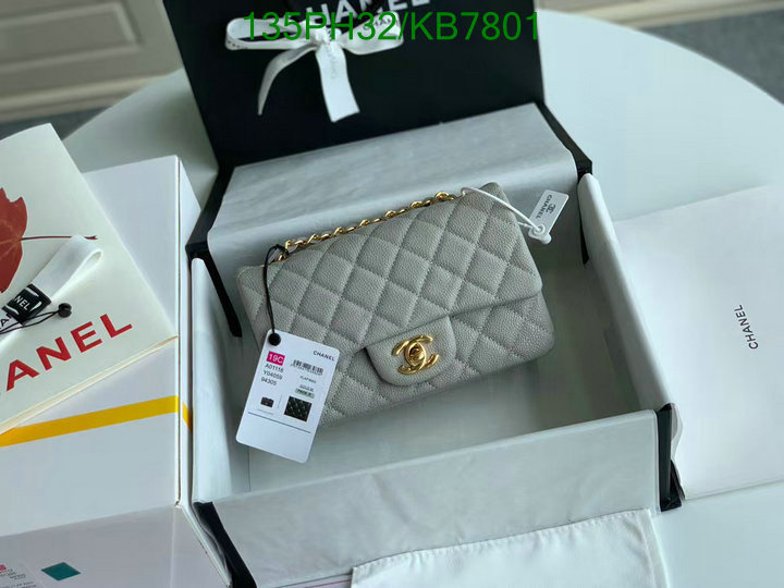 Chanel Bag-(Mirror)-Crossbody- Code: KB7801 $: 135USD