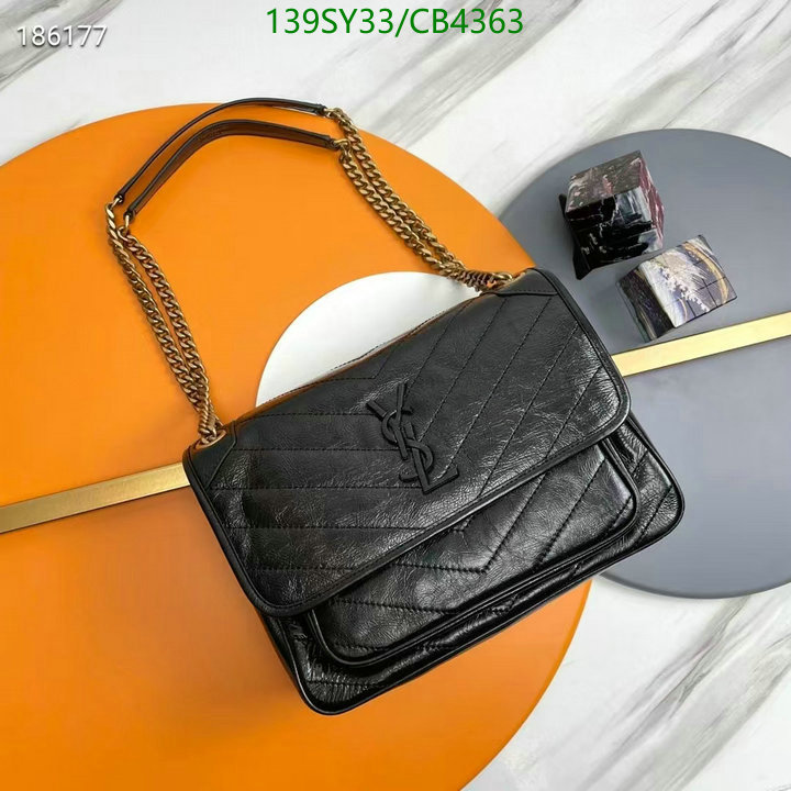 YSL Bag-(4A)-Crossbody- Code: CB4363 $: 139USD