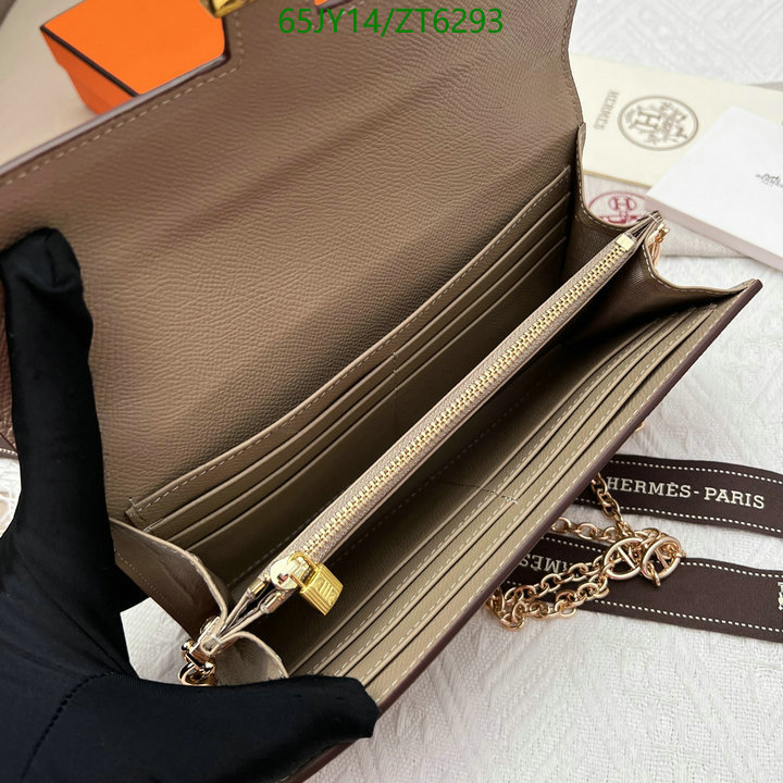 Hermes Bag-(4A)-Wallet- Code: ZT6293 $: 65USD