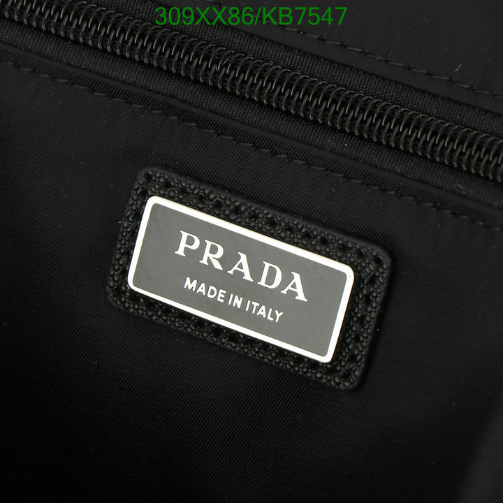 Prada Bag-(Mirror)-Backpack- Code: KB7547 $: 309USD