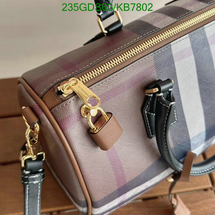 Burberry Bag-(Mirror)-Handbag- Code: KB7802 $: 235USD