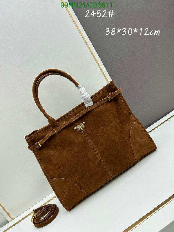 Prada Bag-(4A)-Handbag- Code: CB3611 $: 99USD