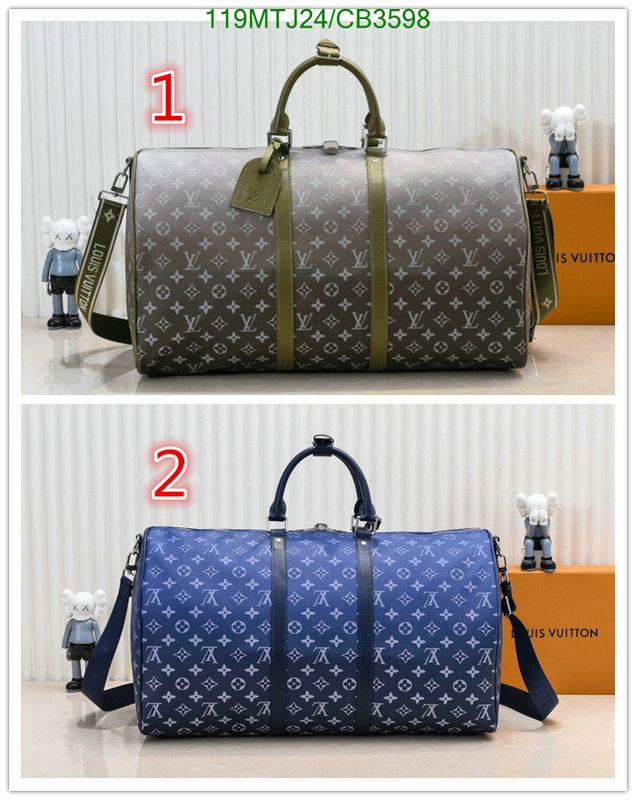 LV Bag-(4A)-Keepall BandouliRe 45-50- Code: CB3598 $: 119USD