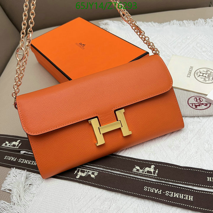 Hermes Bag-(4A)-Wallet- Code: ZT6293 $: 65USD