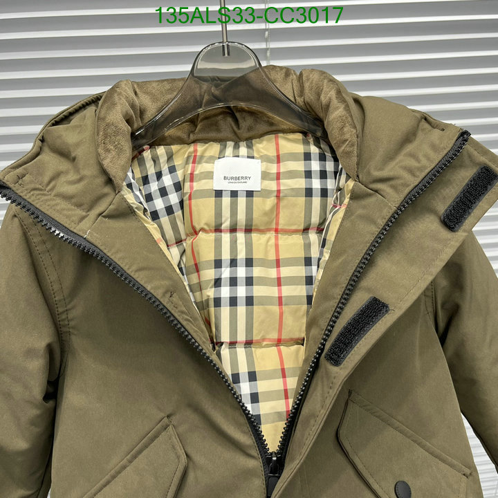 Kids Clothing-Burberry Code: CC3017 $: 135USD