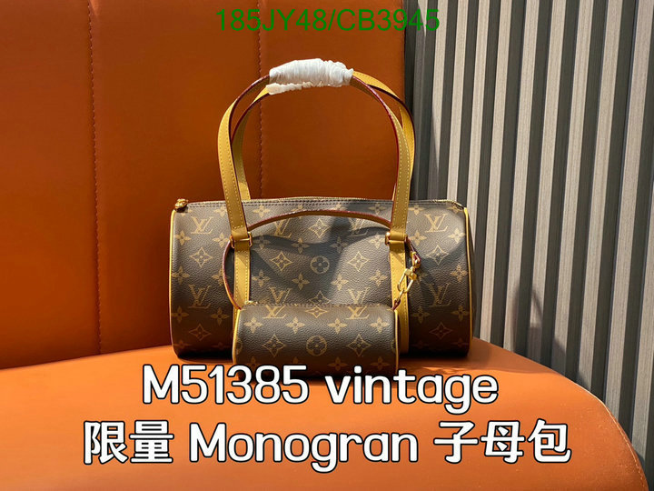 LV Bag-(Mirror)-Handbag- Code: CB3945 $: 185USD