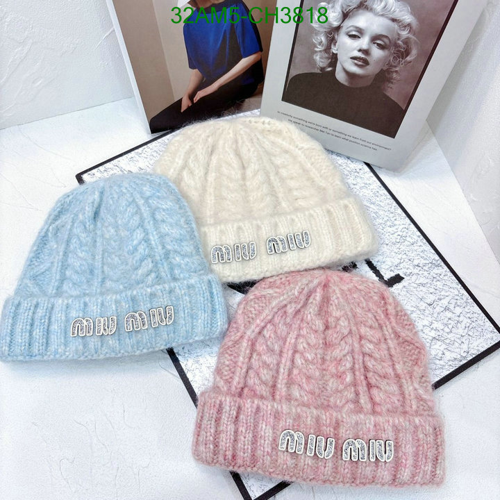 Cap-(Hat)-Miu Miu Code: CH3818 $: 32USD