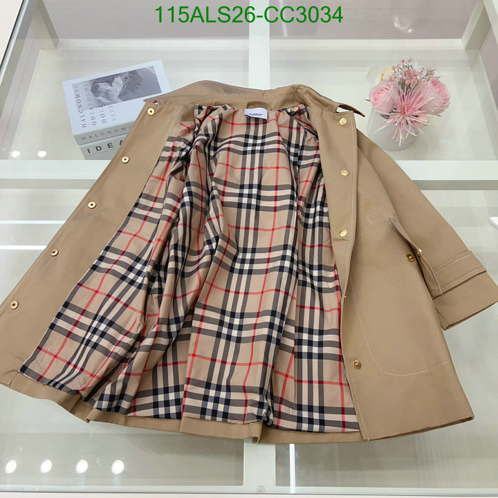 Kids Clothing-Burberry Code: CC3034 $: 115USD