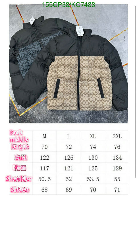 Down jacket Women-Coach Code: KC7488 $: 155USD