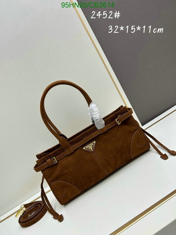 Prada Bag-(4A)-Handbag- Code: CB3614 $: 95USD