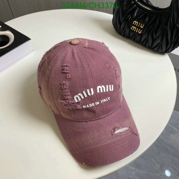 Cap-(Hat)-Miu Miu Code: CH3376 $: 32USD