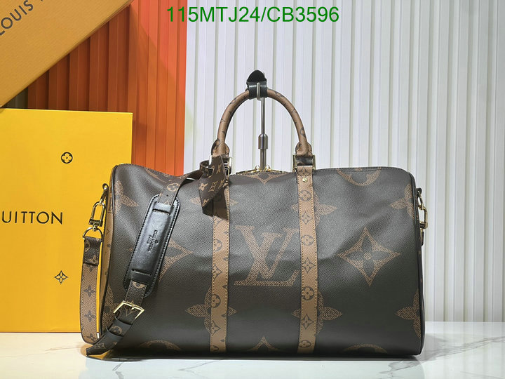 LV Bag-(4A)-Keepall BandouliRe 45-50- Code: CB3596 $: 115USD