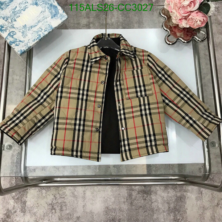 Kids Clothing-Burberry Code: CC3027 $: 115USD