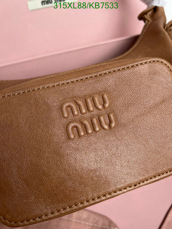 Miu Miu Bag-(Mirror)-Handbag- Code: KB7533 $: 315USD