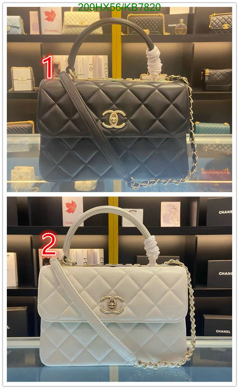 Chanel Bag-(Mirror)-Crossbody- Code: KB7820 $: 209USD