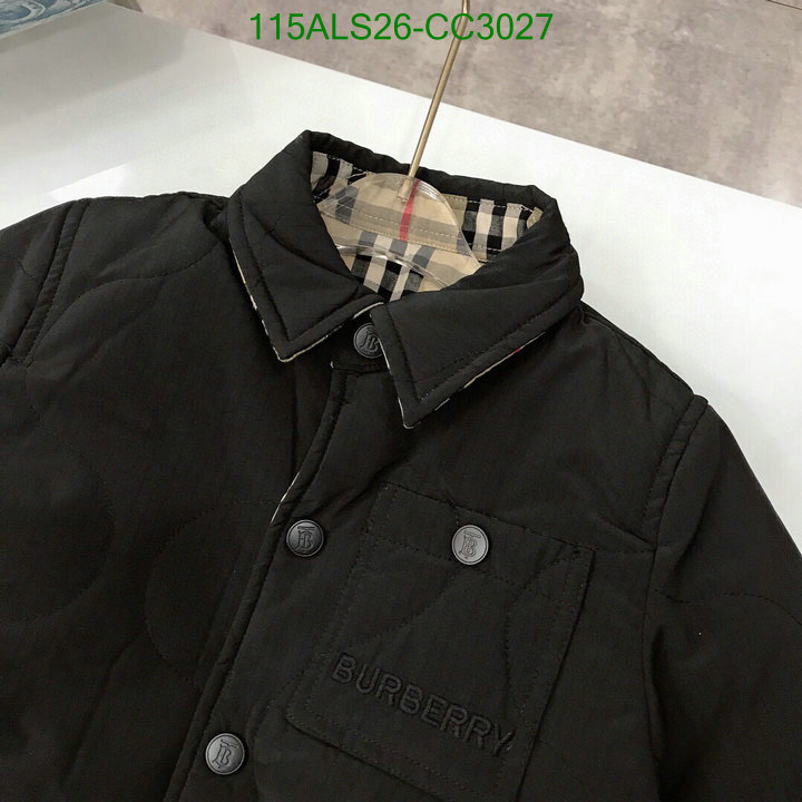 Kids Clothing-Burberry Code: CC3027 $: 115USD