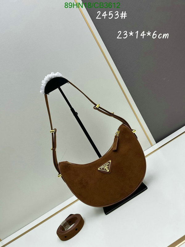 Prada Bag-(4A)-Crossbody- Code: CB3612 $: 89USD