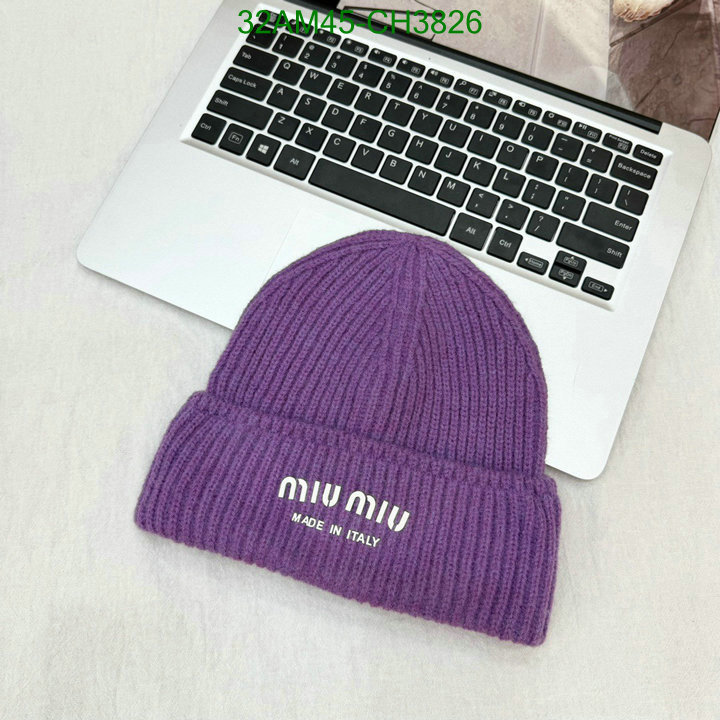 Cap-(Hat)-Miu Miu Code: CH3826 $: 32USD