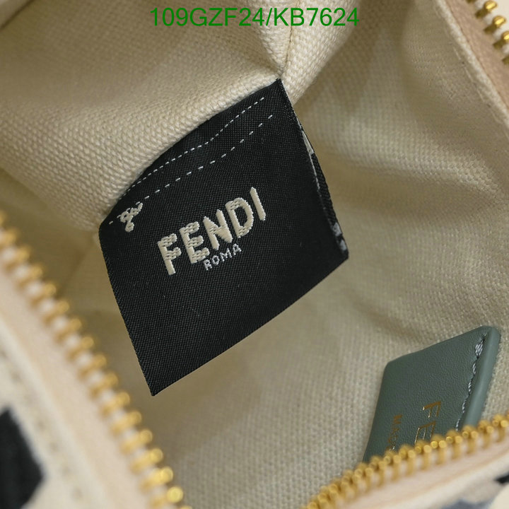 Fendi Bag-(4A)-Graphy-Cookie- Code: KB7624