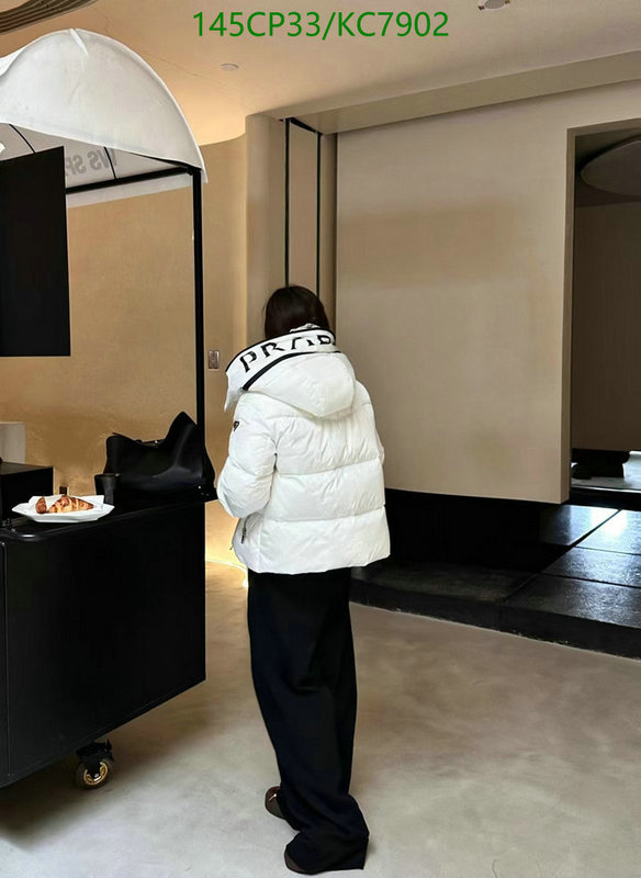 Down jacket Women-Prada Code: KC7902 $: 145USD