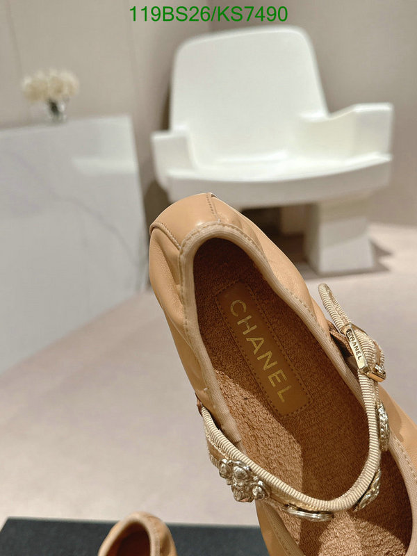 Women Shoes-Chanel Code: KS7490 $: 119USD