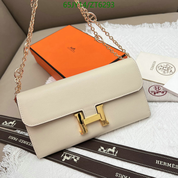 Hermes Bag-(4A)-Wallet- Code: ZT6293 $: 65USD