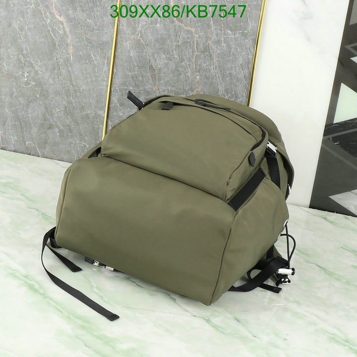 Prada Bag-(Mirror)-Backpack- Code: KB7547 $: 309USD