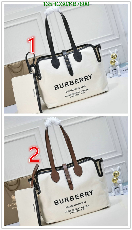 Burberry Bag-(4A)-Handbag- Code: KB7800 $: 135USD