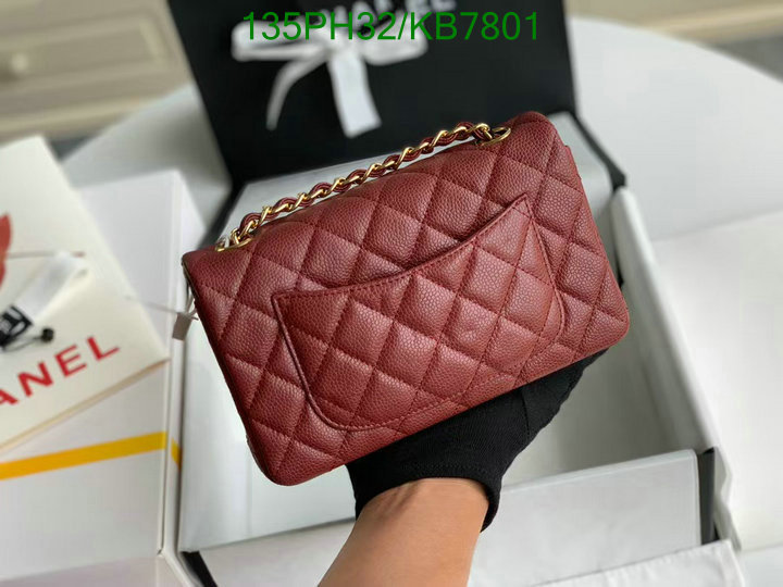 Chanel Bag-(Mirror)-Crossbody- Code: KB7801 $: 135USD