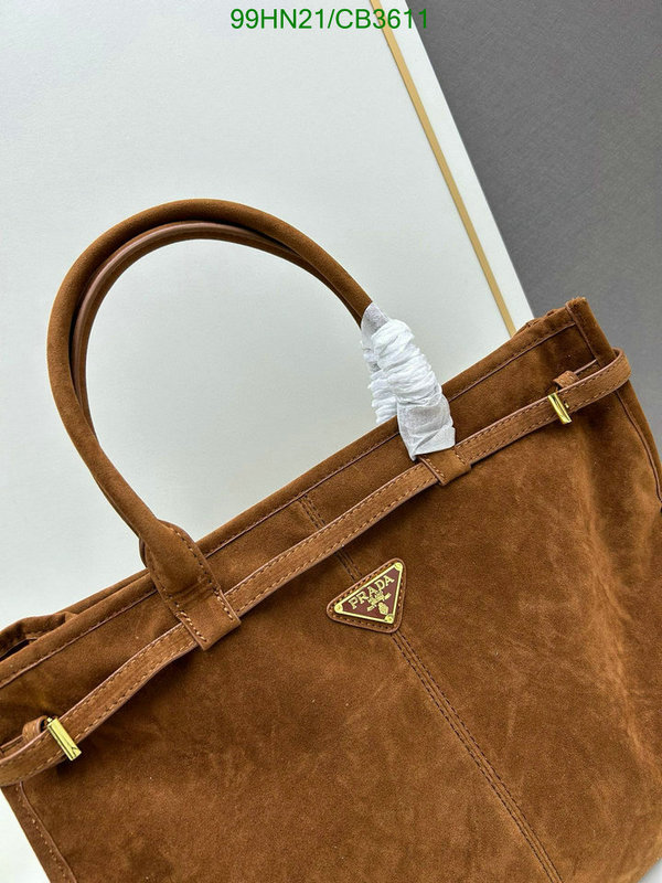 Prada Bag-(4A)-Handbag- Code: CB3611 $: 99USD