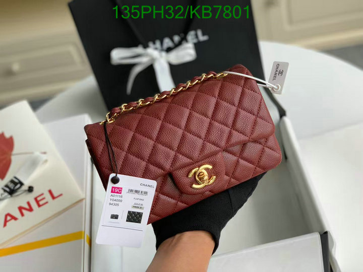 Chanel Bag-(Mirror)-Crossbody- Code: KB7801 $: 135USD