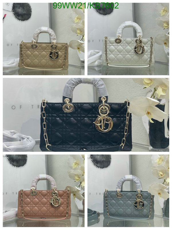 Dior Bag-(4A)-Lady- Code: KB7602 $: 99USD