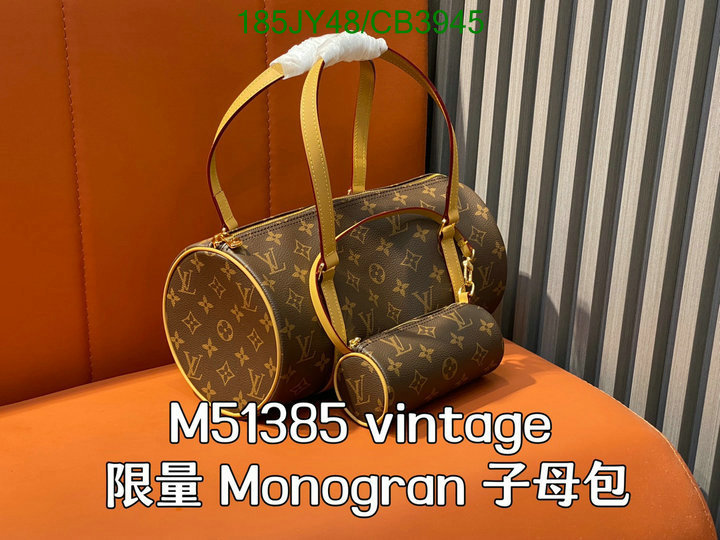 LV Bag-(Mirror)-Handbag- Code: CB3945 $: 185USD