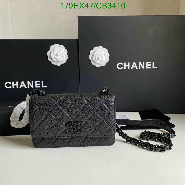 Chanel Bag-(Mirror)-Crossbody- Code: CB3410 $: 179USD